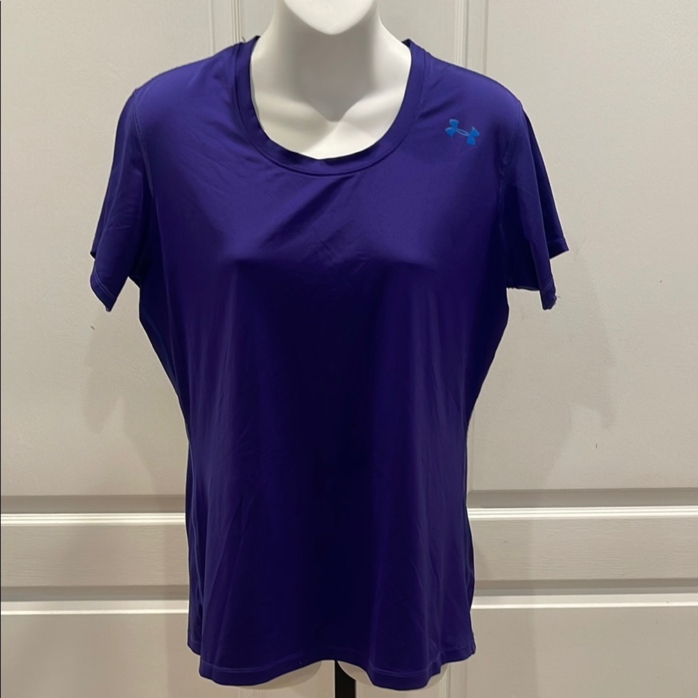 Under Armour Women's Short Sleeve Tee in Purple